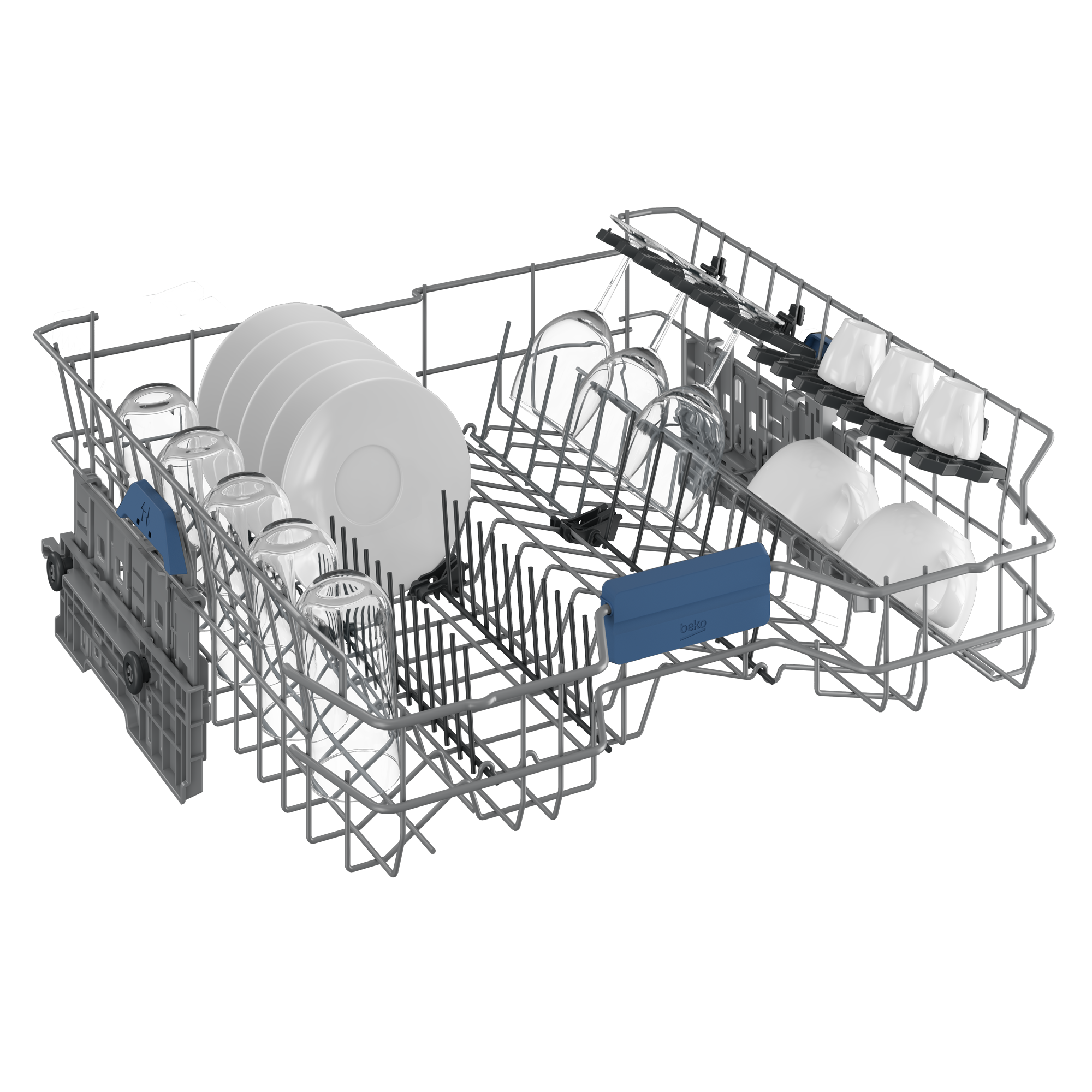 BEKO BDSN36640XC2 vaatwasser met bedieningspaneel BEKO BDSN36640XC2 vaatwasser met bedieningspaneel