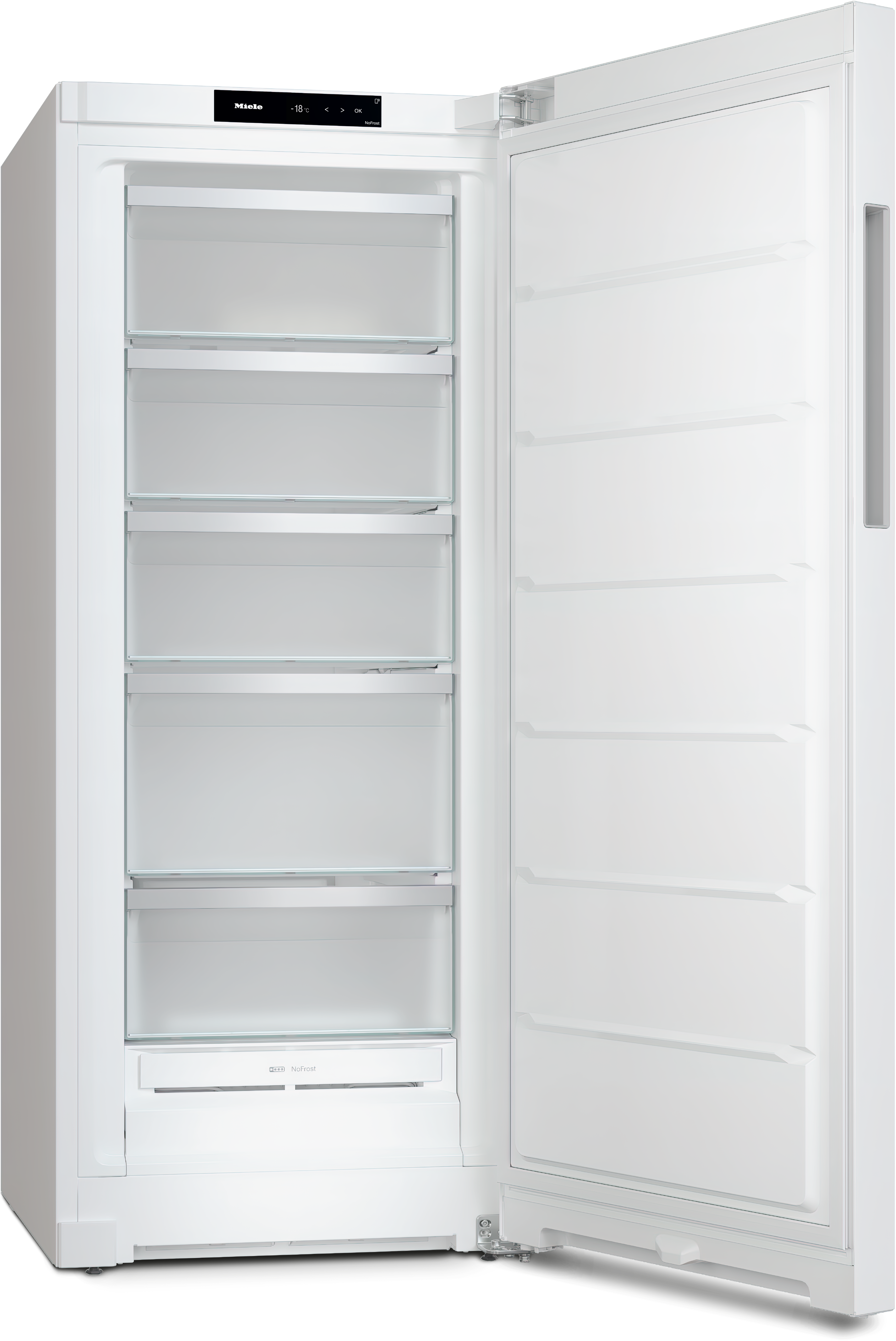 MIELE FN4322CWS vrijstaande vriezer - 145cm