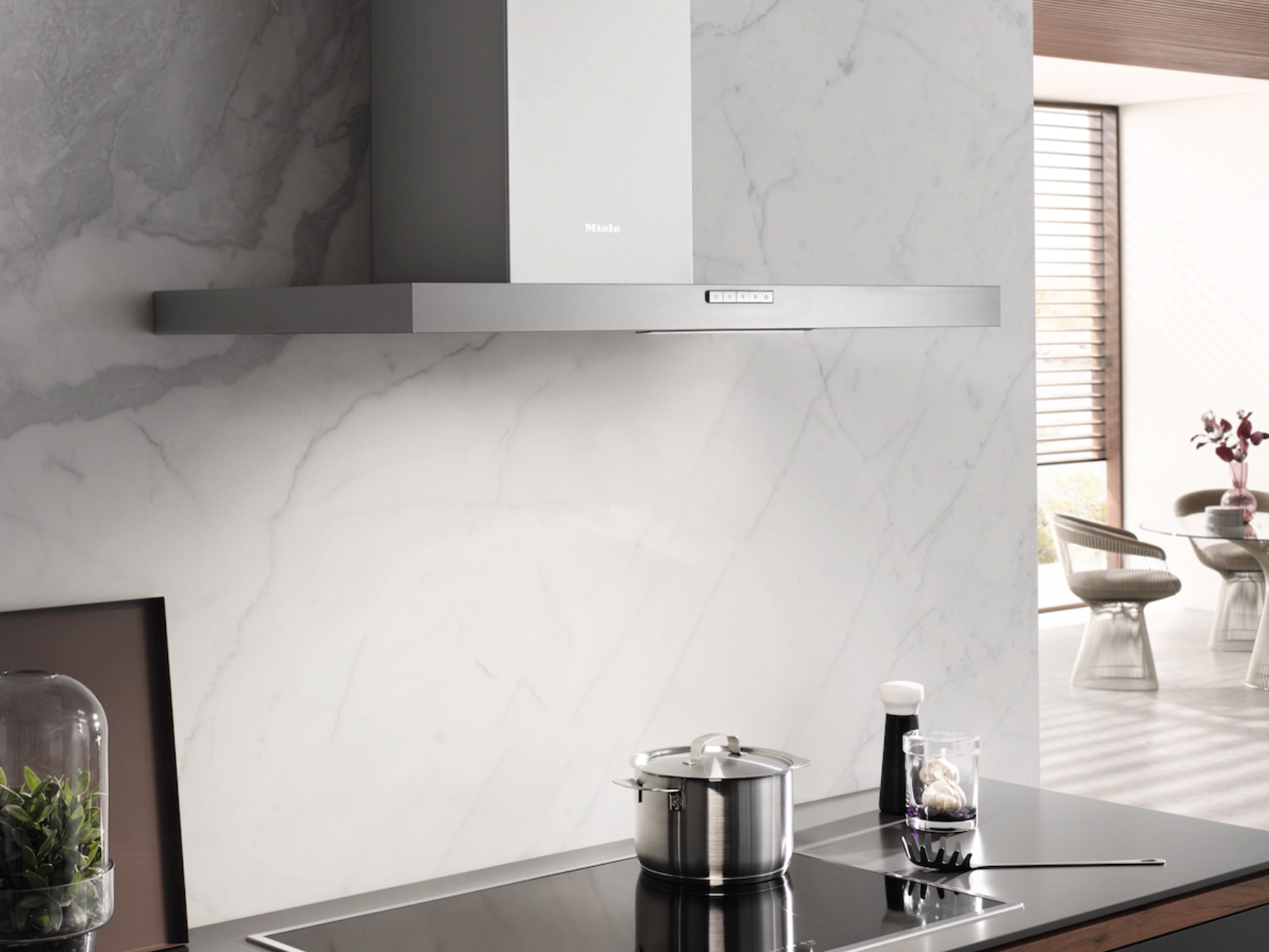 MIELE DAW1920ACTIVEEDST wandschouwdampkap - 90cm