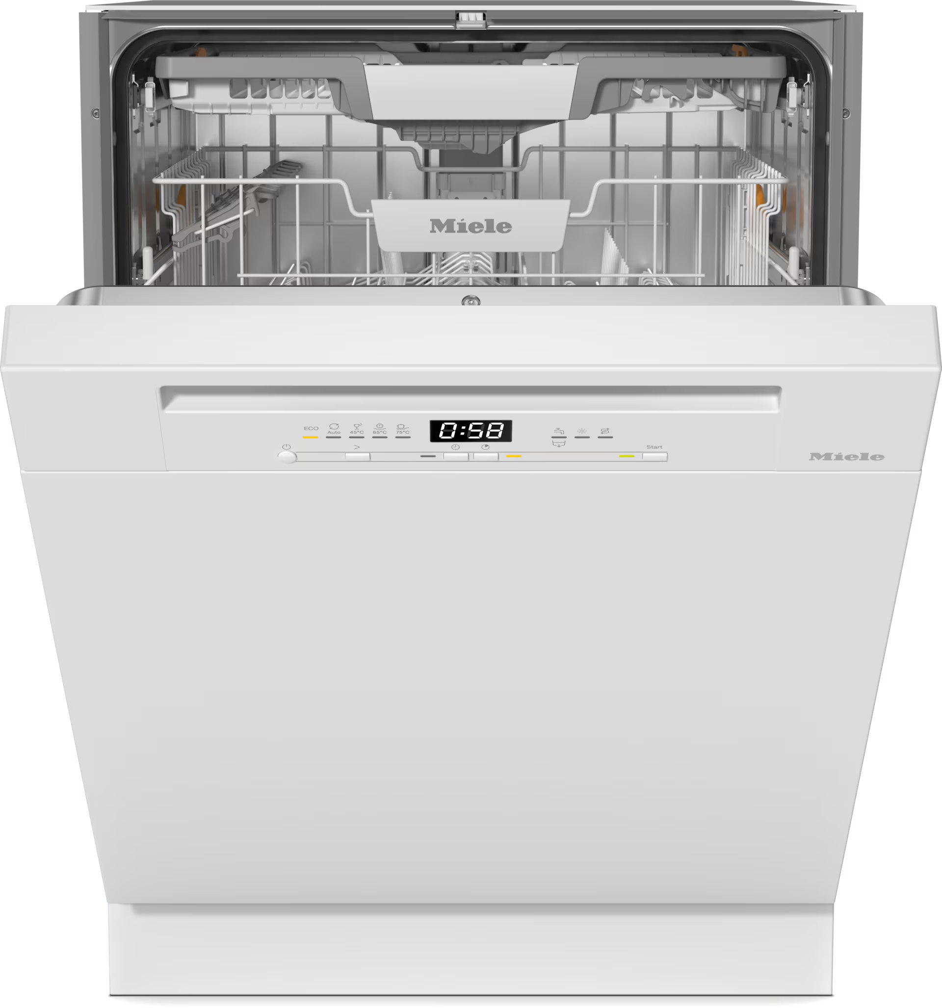 MIELE G5811SCIACTIVEPLUSBW vaatwasser met bedieningspaneel