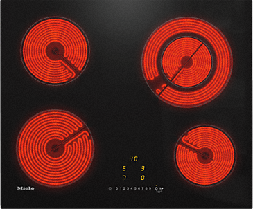 MIELE KM6520FL vitrokeramische kookplaat - 60cm MIELE KM6520FL vitrokeramische kookplaat - 60cm