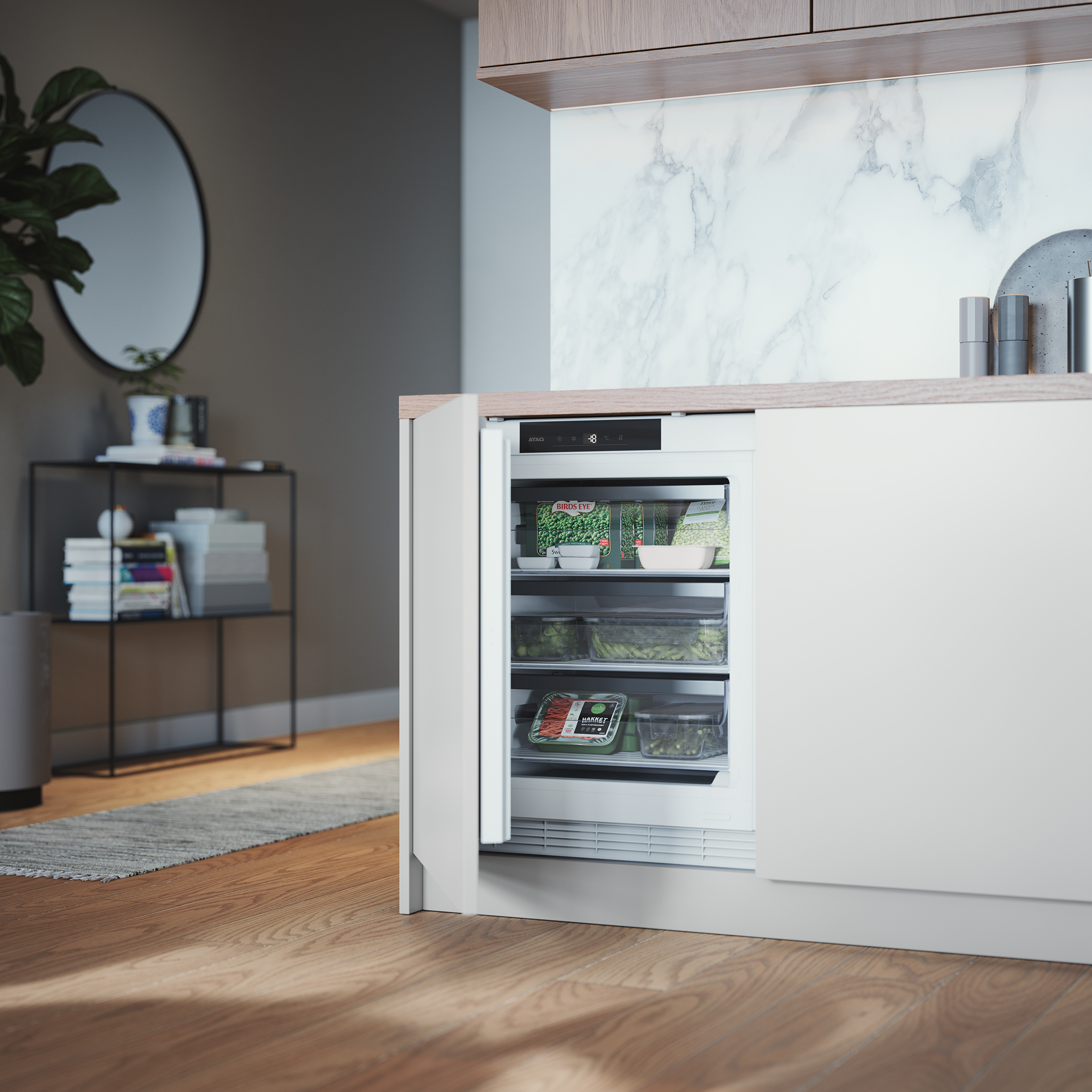 ATAG KU2590C onderbouw vriezer ATAG KU2590C onderbouw vriezer