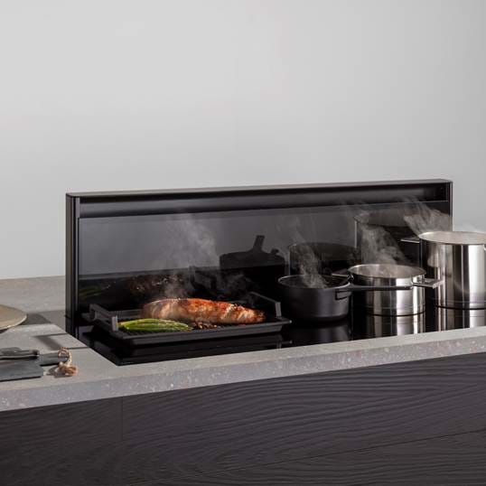 NOVY 42120 kookplaat met afzuiging - 120cm NOVY 42120 kookplaat met afzuiging - 120cm