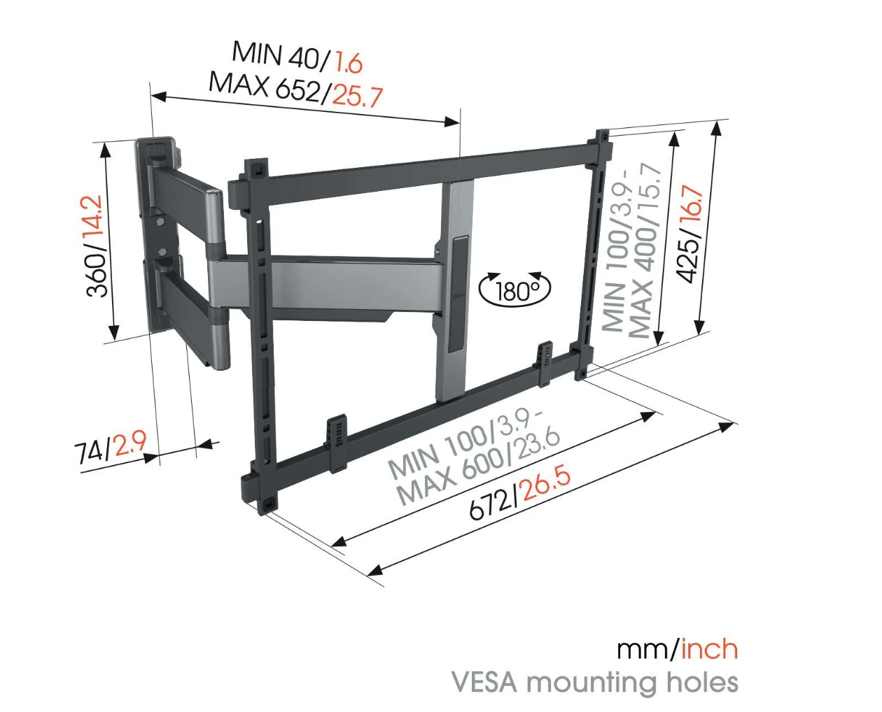 VOGELS TVM5645B VOGELS TVM5645B