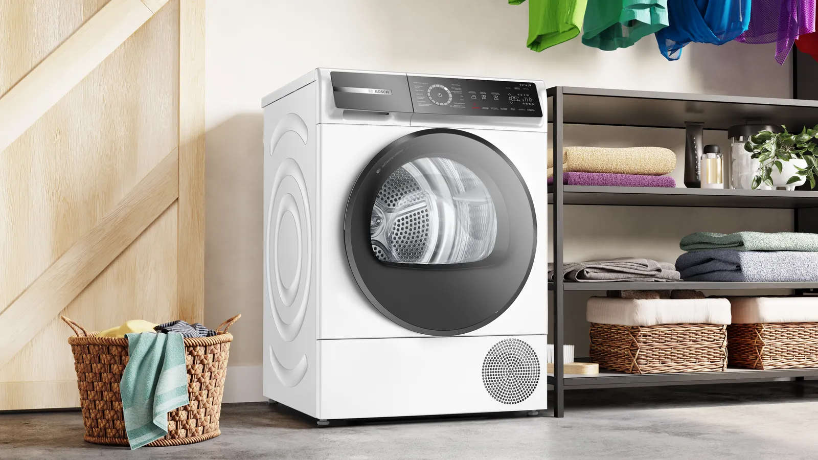 BOSCH WQB246DAFG SERIE 8 droogkast - warmtepomp