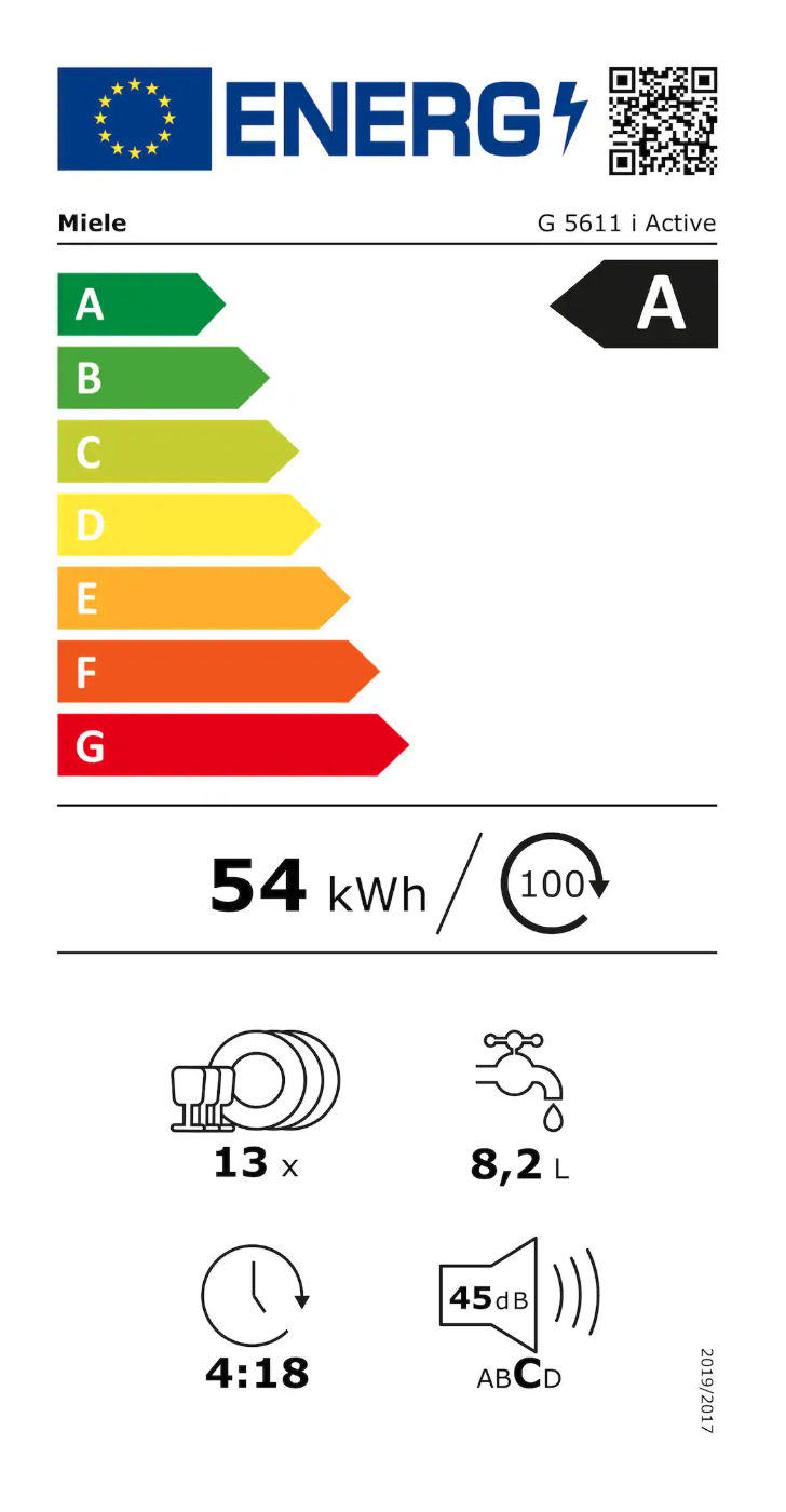 MIELE G5611IACTIVEBW vaatwasser met bedieningspaneel MIELE G5611IACTIVEBW vaatwasser met bedieningspaneel
