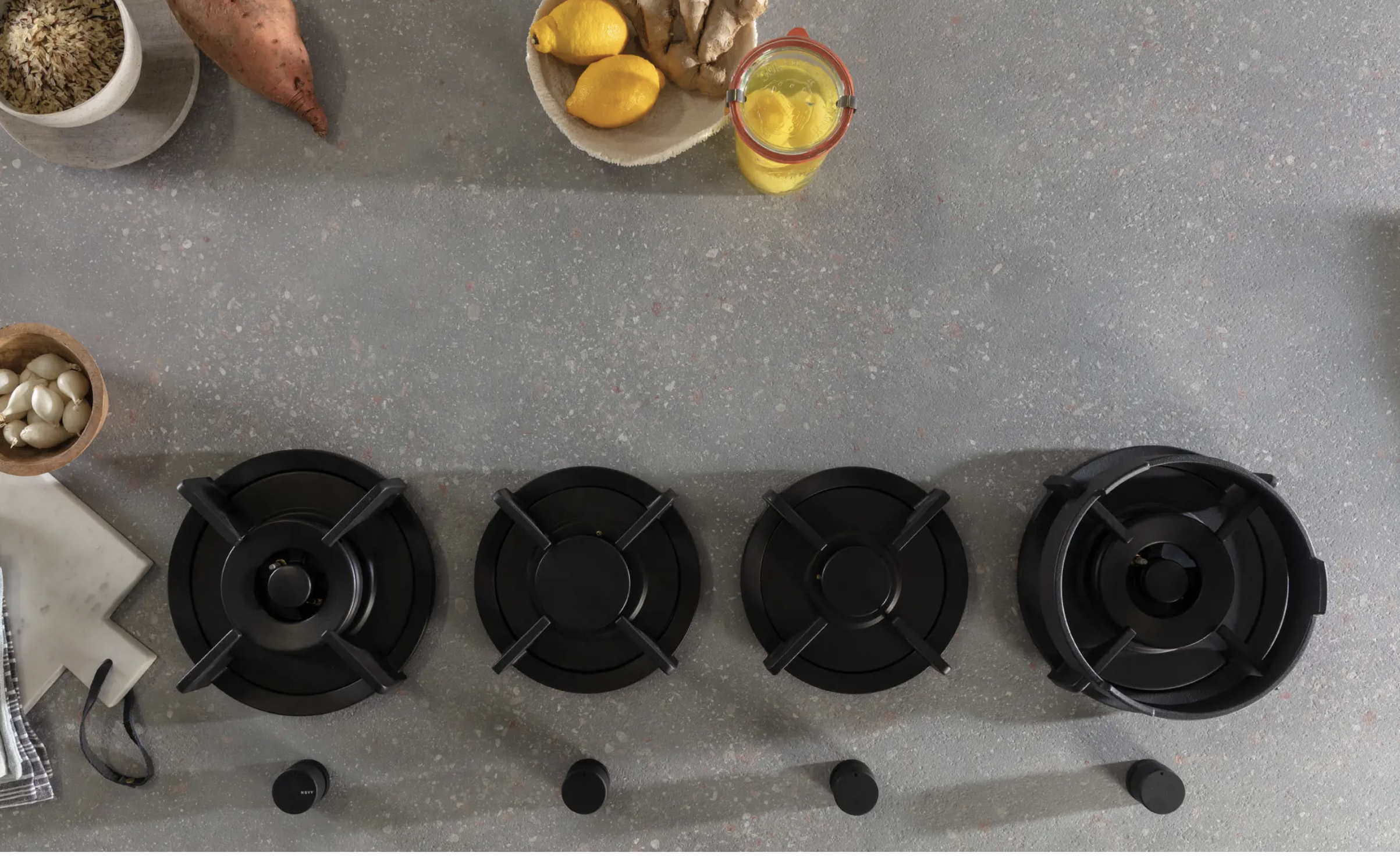 NOVY 56012 gaskookplaat - domino NOVY 56012 gaskookplaat - domino