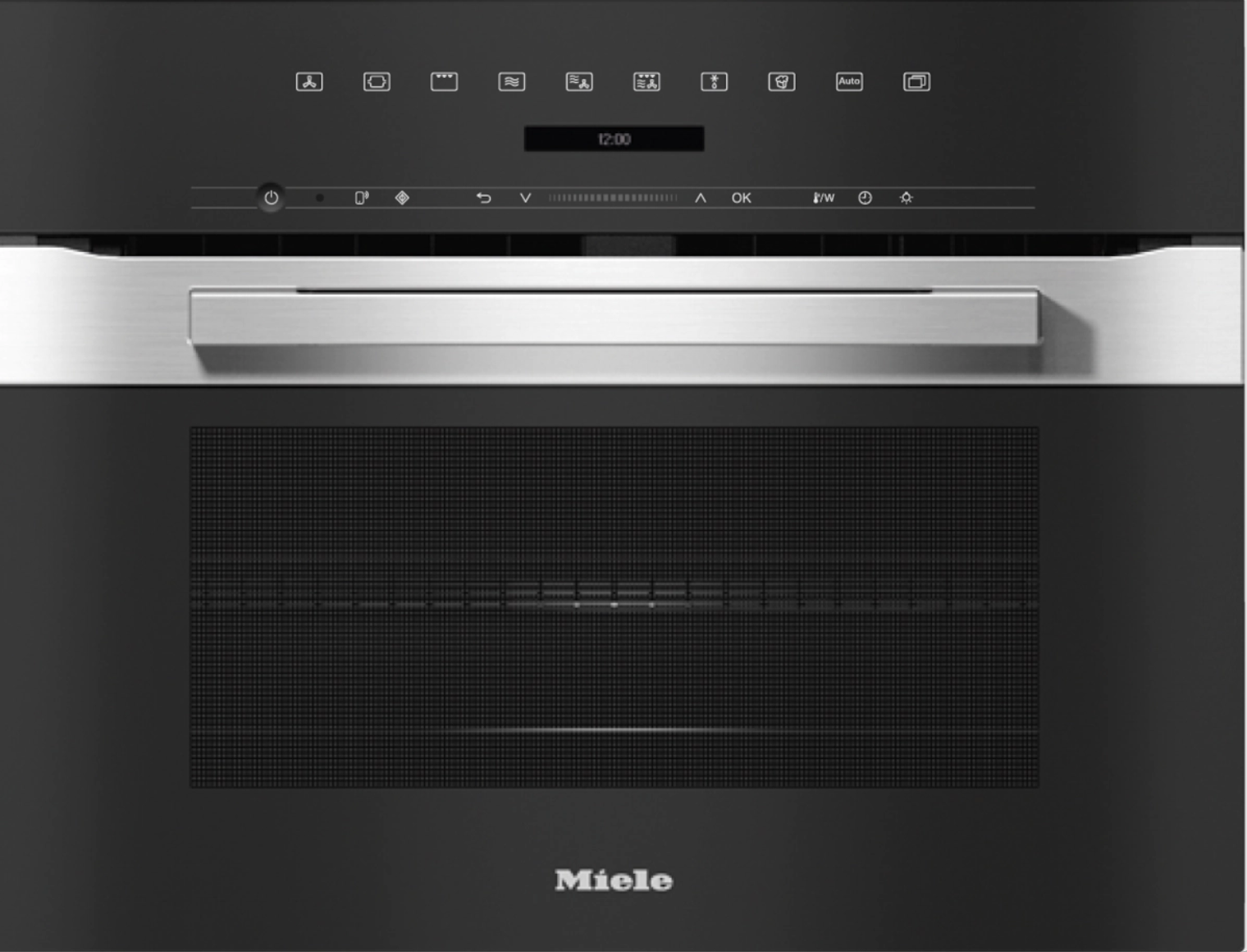MIELE H7240BMCS PURELINE multifunctionele oven met microgolfoven - 45cm