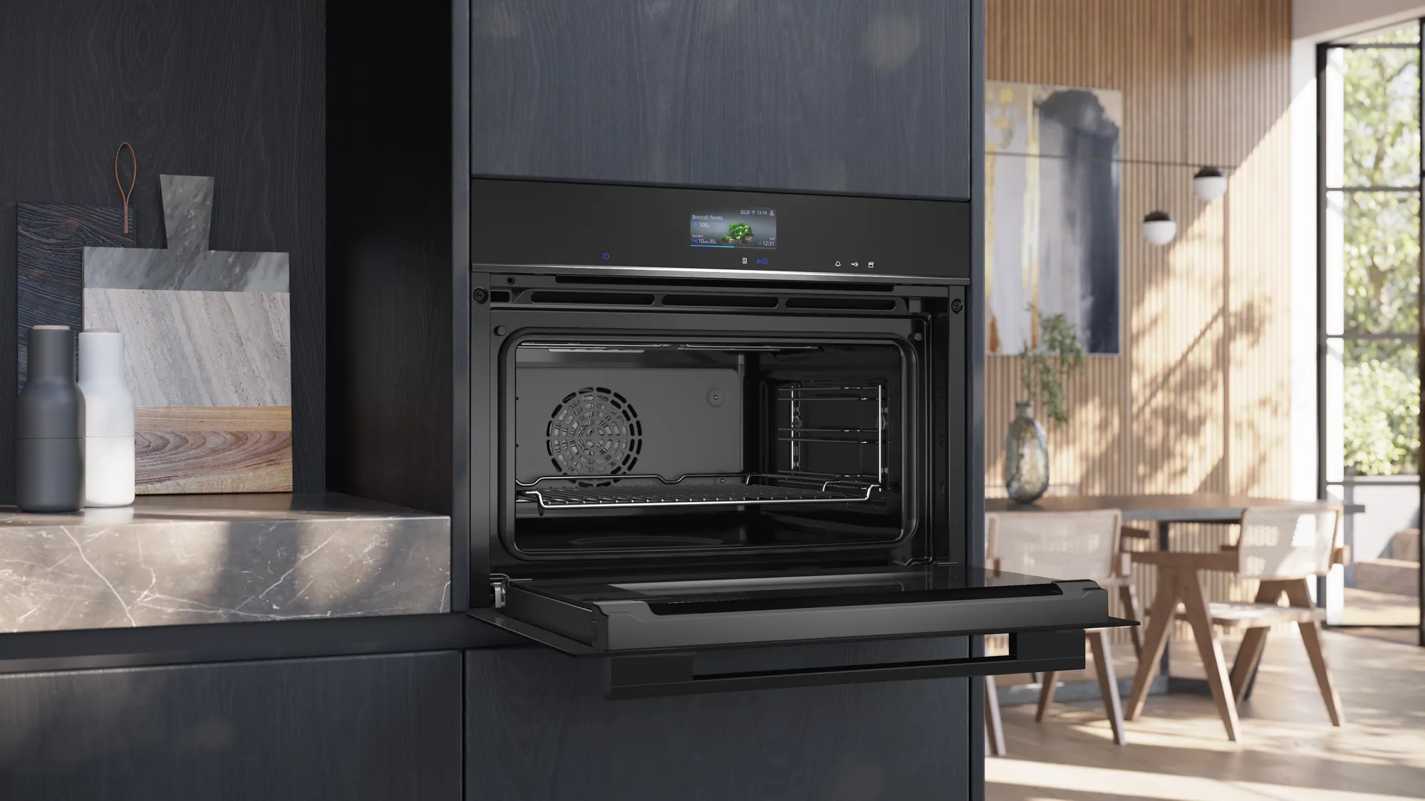 SIEMENS CS736G1B1 IQ700 multifunctionele oven met stoom - 45cm