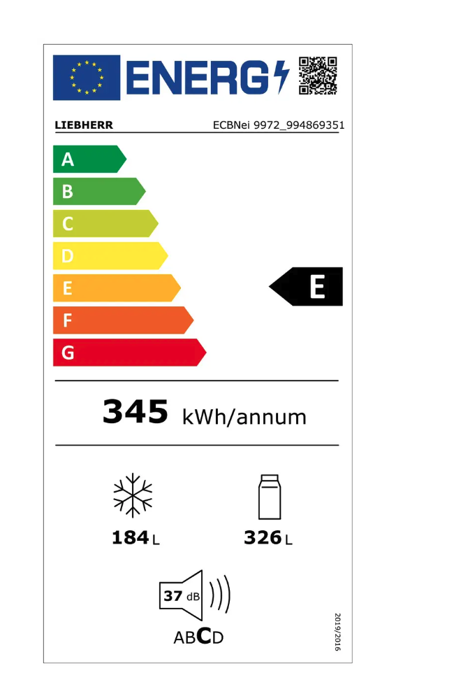 LIEBHERR MONOLITH ECBNEI997220 side-by-side - 213cm LIEBHERR MONOLITH ECBNEI997220 side-by-side - 213cm