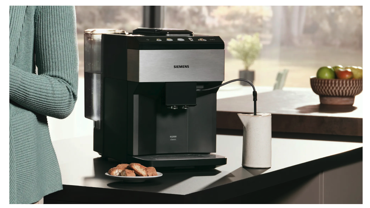 SIEMENS TP517DF3 EQ500 espresso machine SIEMENS TP517DF3 EQ500 espresso machine