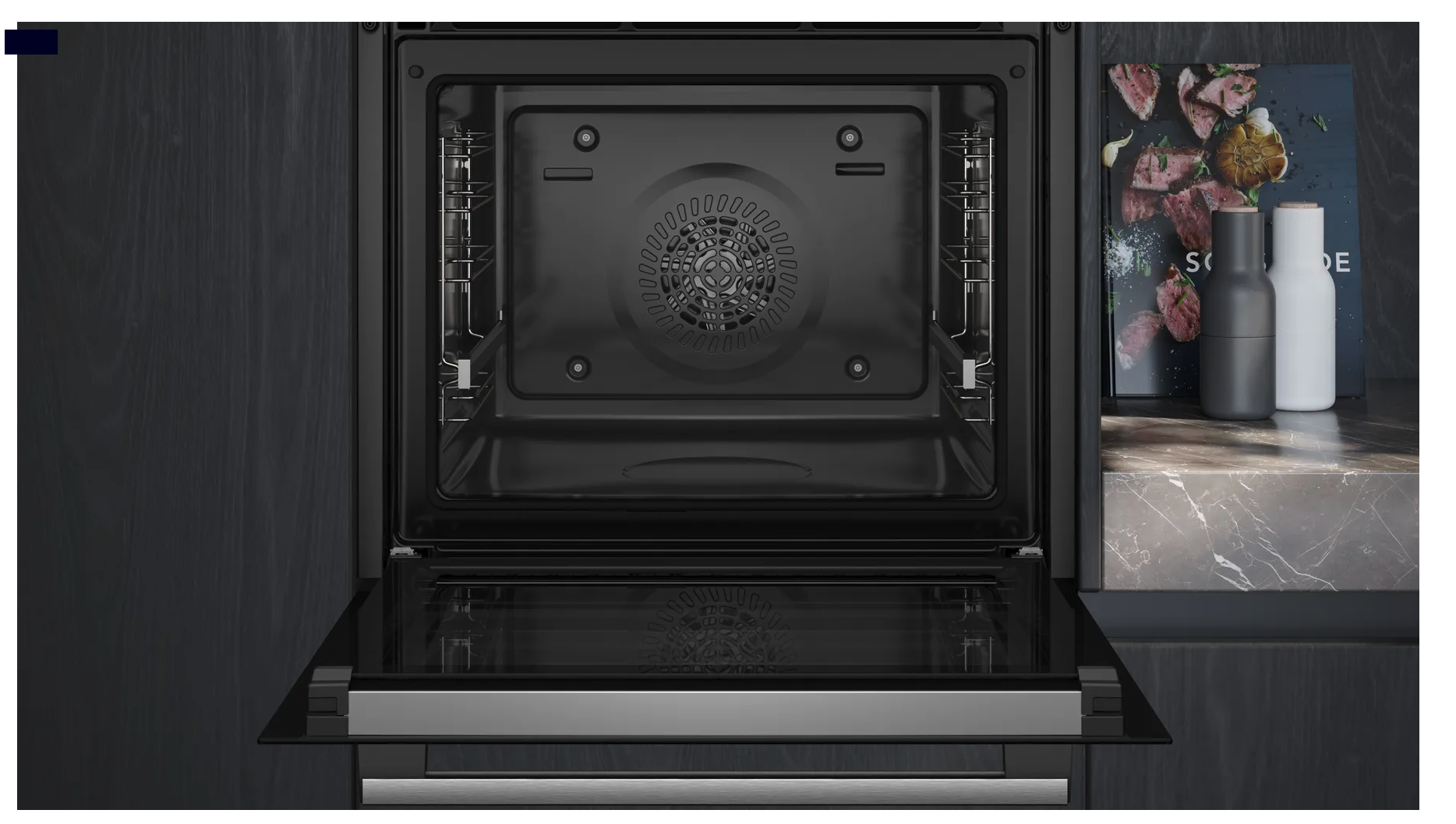 SIEMENS HQ574AER3 IQ300 multifunctionele oven met stoomtoevoeging - 60cm SIEMENS HQ574AER3 IQ300 multifunctionele oven met stoomtoevoeging - 60cm