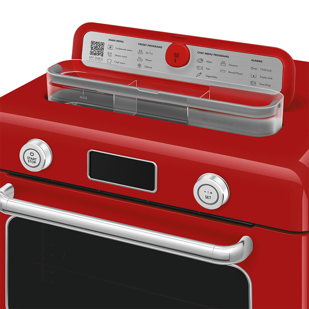 SMEG SDA COF01RDEU vrijstaande oven combi SMEG SDA COF01RDEU vrijstaande oven combi