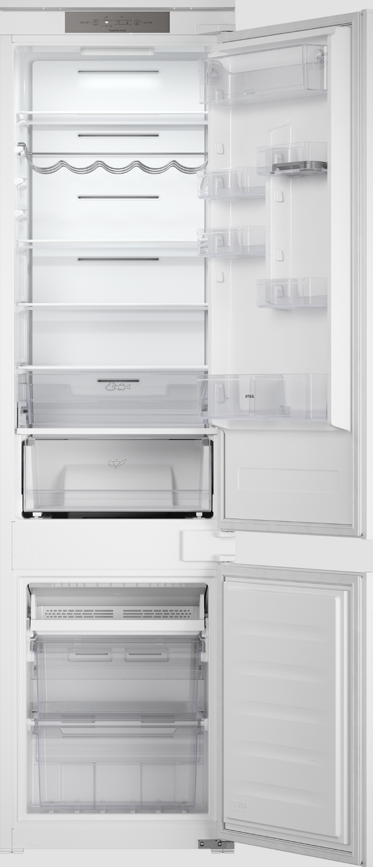ATAG KS37194DN koel-/vriescombinatie - 194cm ATAG KS37194DN koel-/vriescombinatie - 194cm