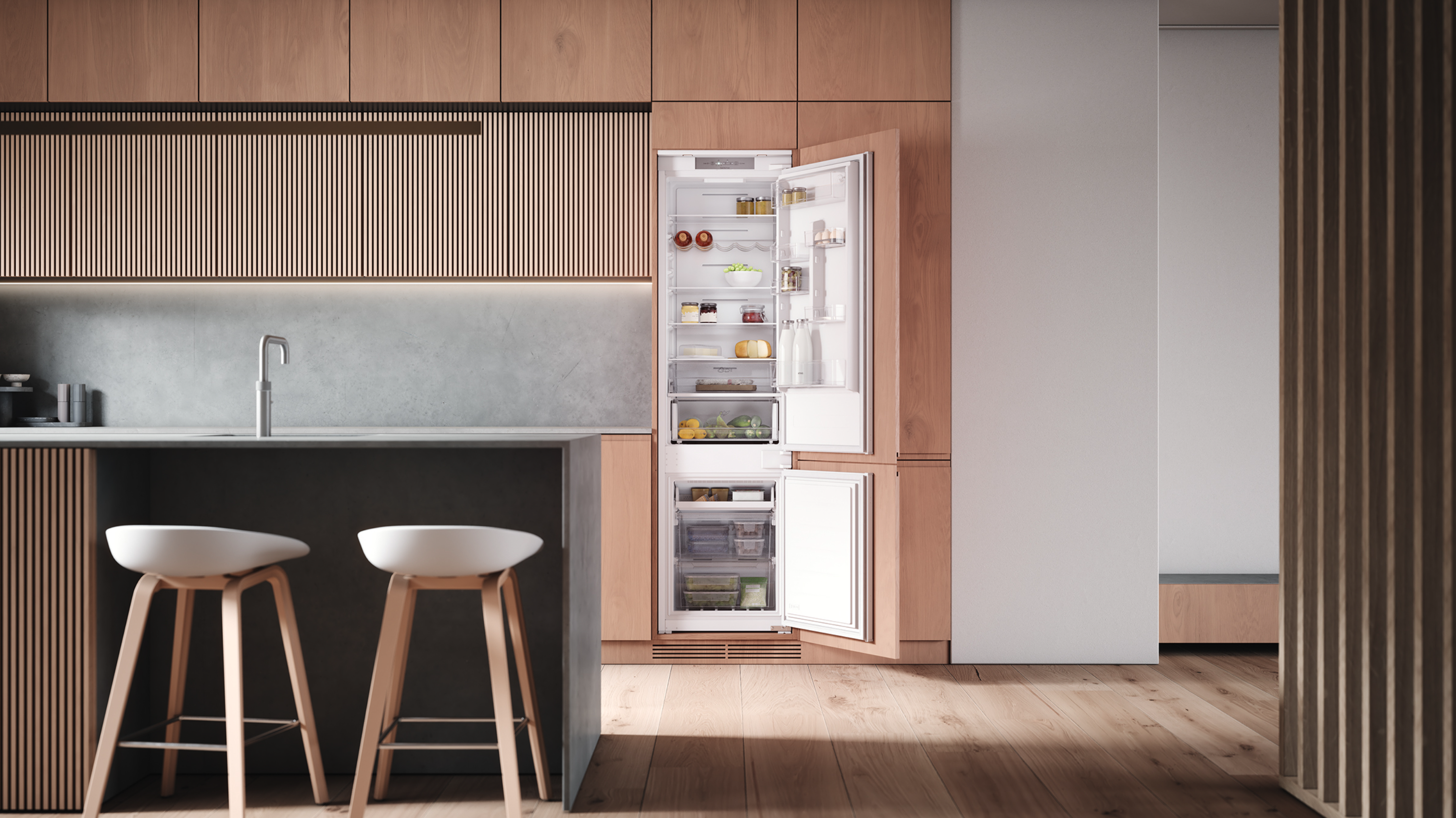 ATAG KS37194DN koel-/vriescombinatie - 194cm ATAG KS37194DN koel-/vriescombinatie - 194cm