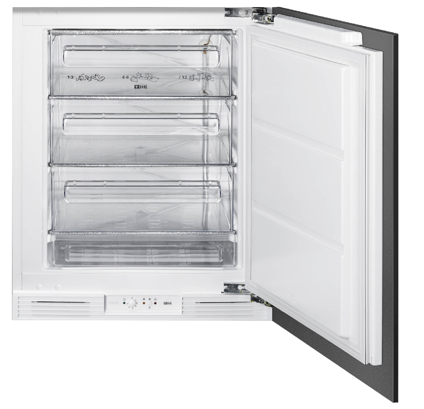 SMEG U8F082DE inbouw vriezer - 88cm SMEG U8F082DE inbouw vriezer - 88cm