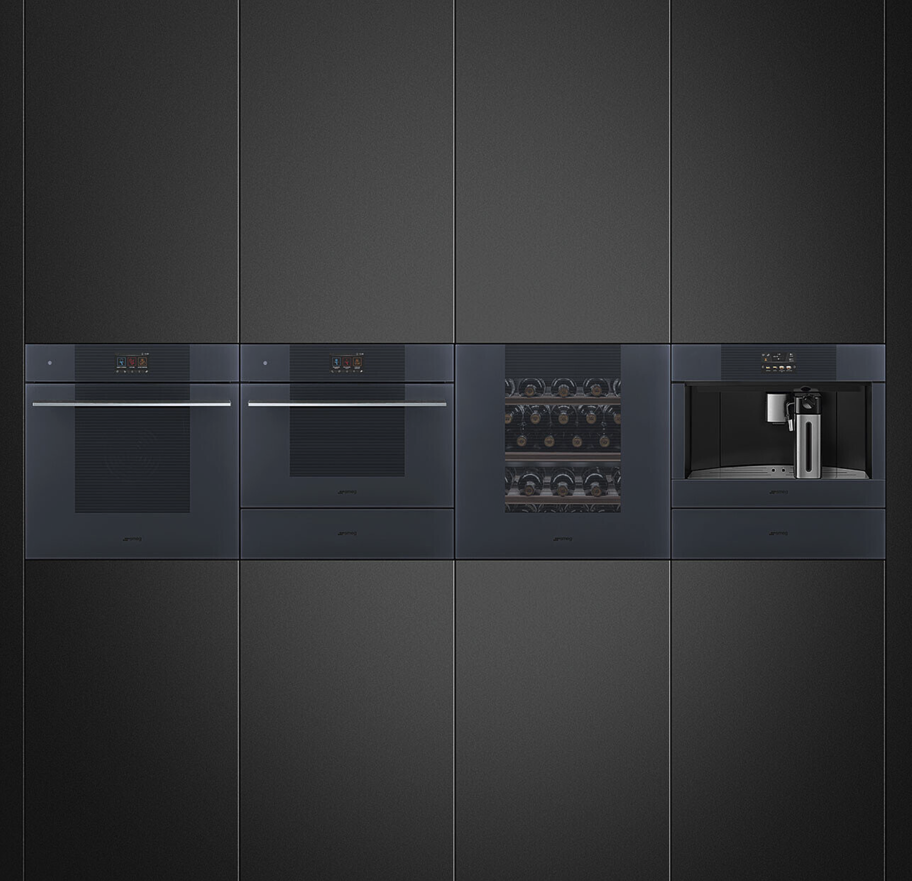 SMEG SO6104APG multifunctionele oven met microgolfoven - 60cm