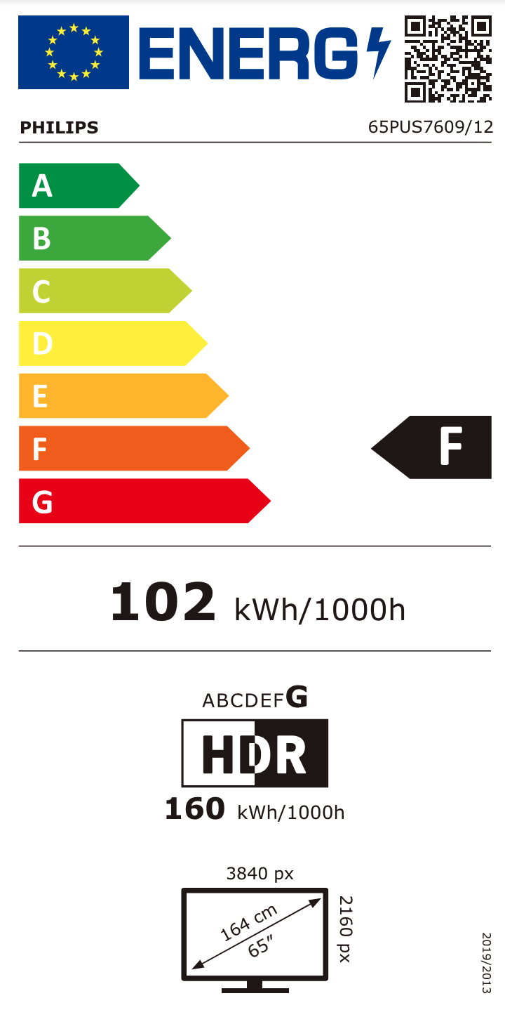 PHILIPS 65PUS7609/12 televisie 4K UHD - 65'' PHILIPS 65PUS7609/12 televisie 4K UHD - 65''