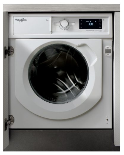 WHIRLPOOL BIWMWG91485EU integreerbare wasmachine WHIRLPOOL BIWMWG91485EU integreerbare wasmachine