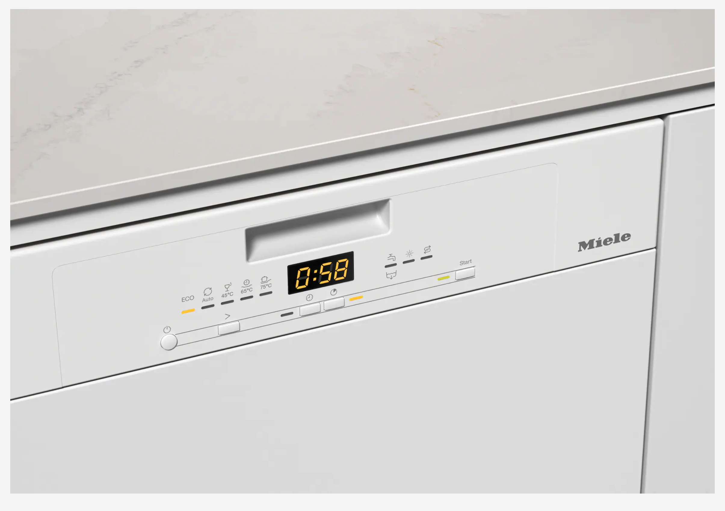 MIELE G5611SCIACTIVEBW vaatwasser met bedieningspaneel MIELE G5611SCIACTIVEBW vaatwasser met bedieningspaneel