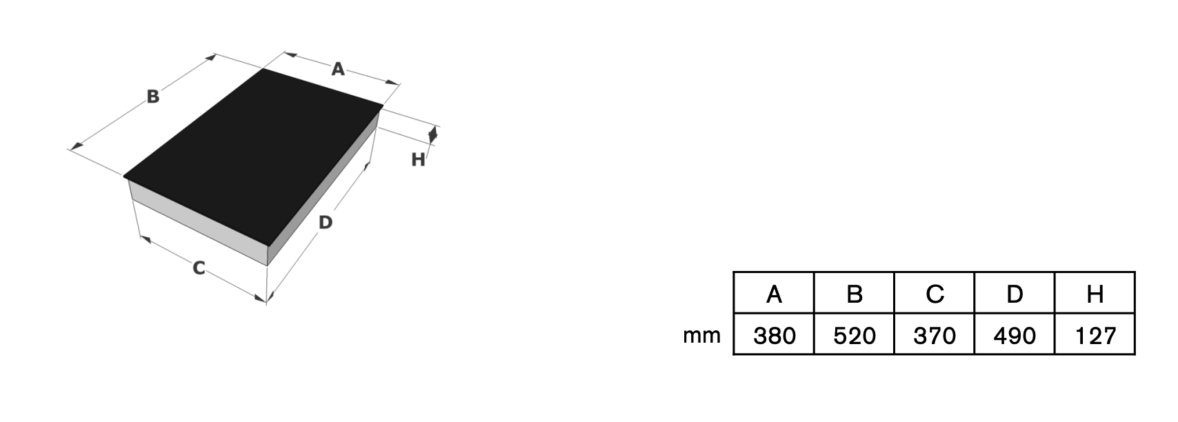 NOVY 3773 inductiekookplaat - domino NOVY 3773 inductiekookplaat - domino