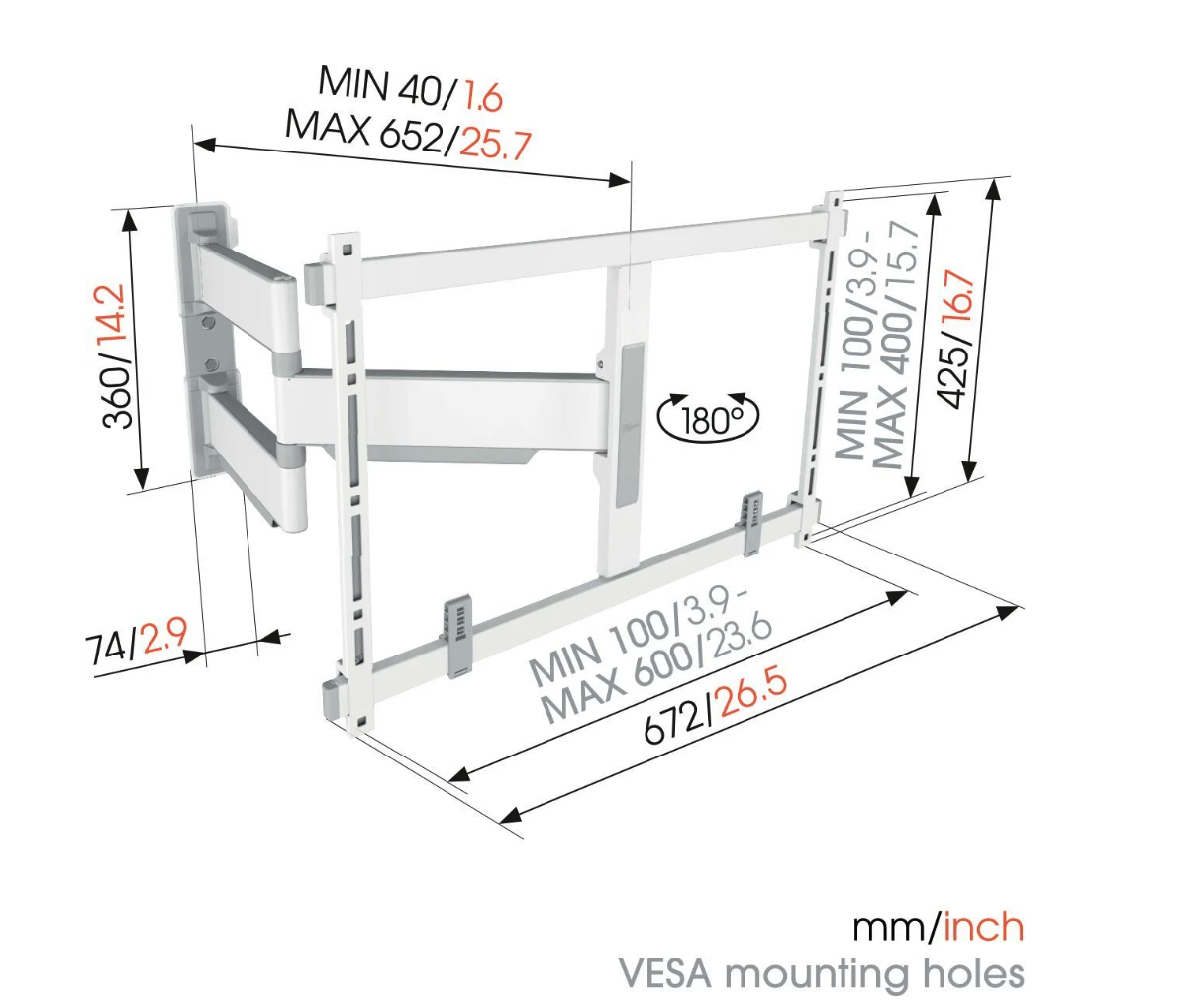 VOGELS TVM5645W VOGELS TVM5645W
