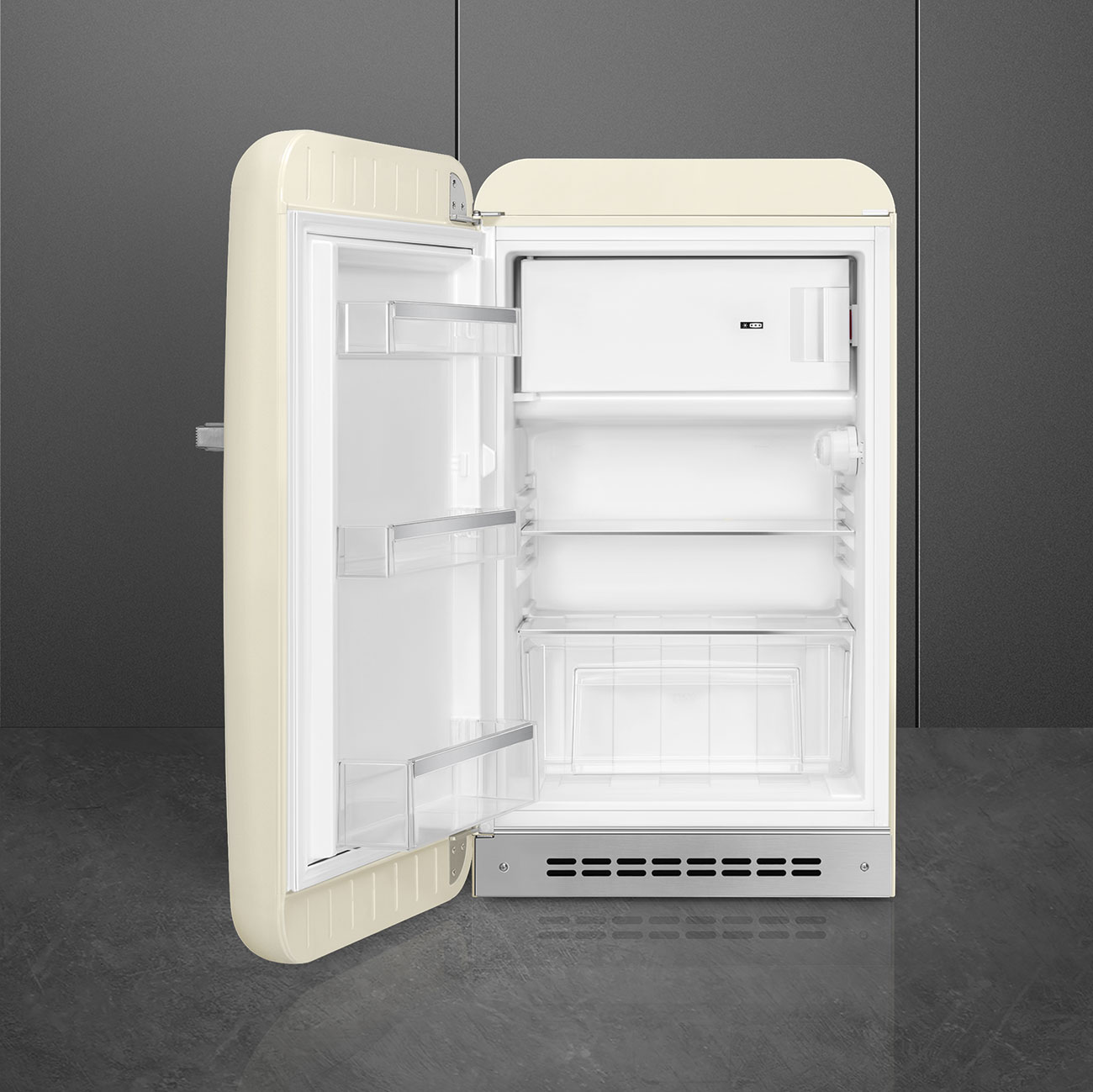 SMEG FAB10LCR5 vrijstaande koelkast met vriesvak - 97cm