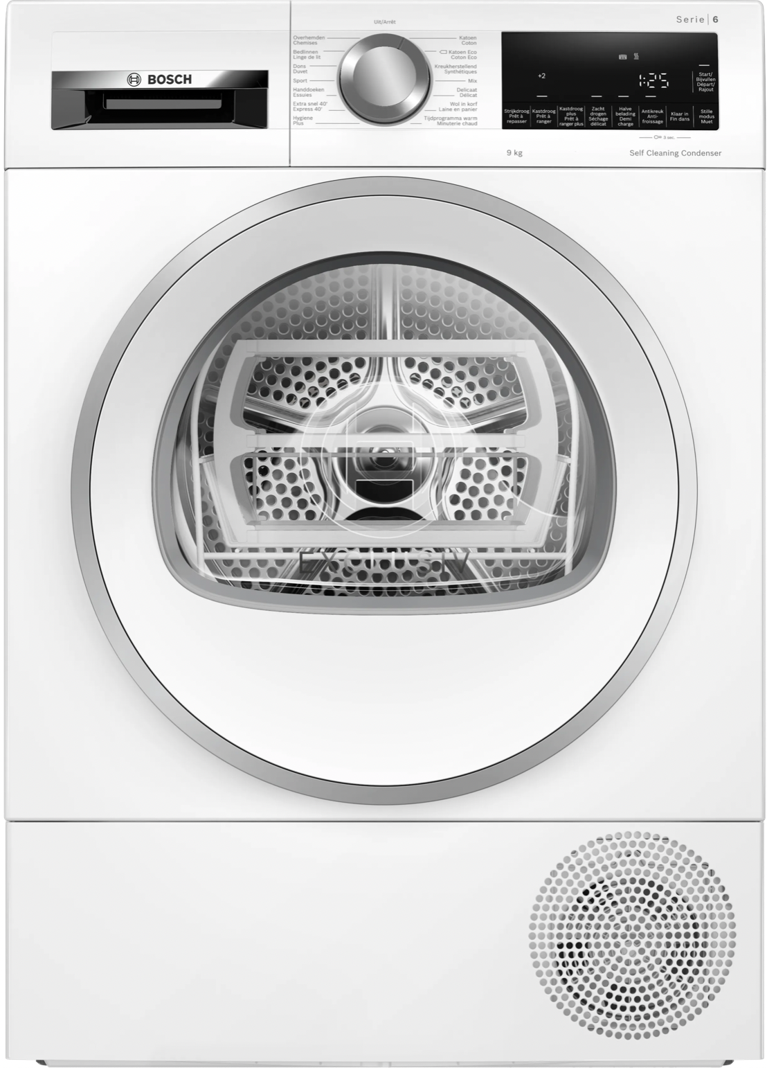 BOSCH WQG245D9FG SERIE 6 droogkast  BOSCH WQG245D9FG SERIE 6 droogkast