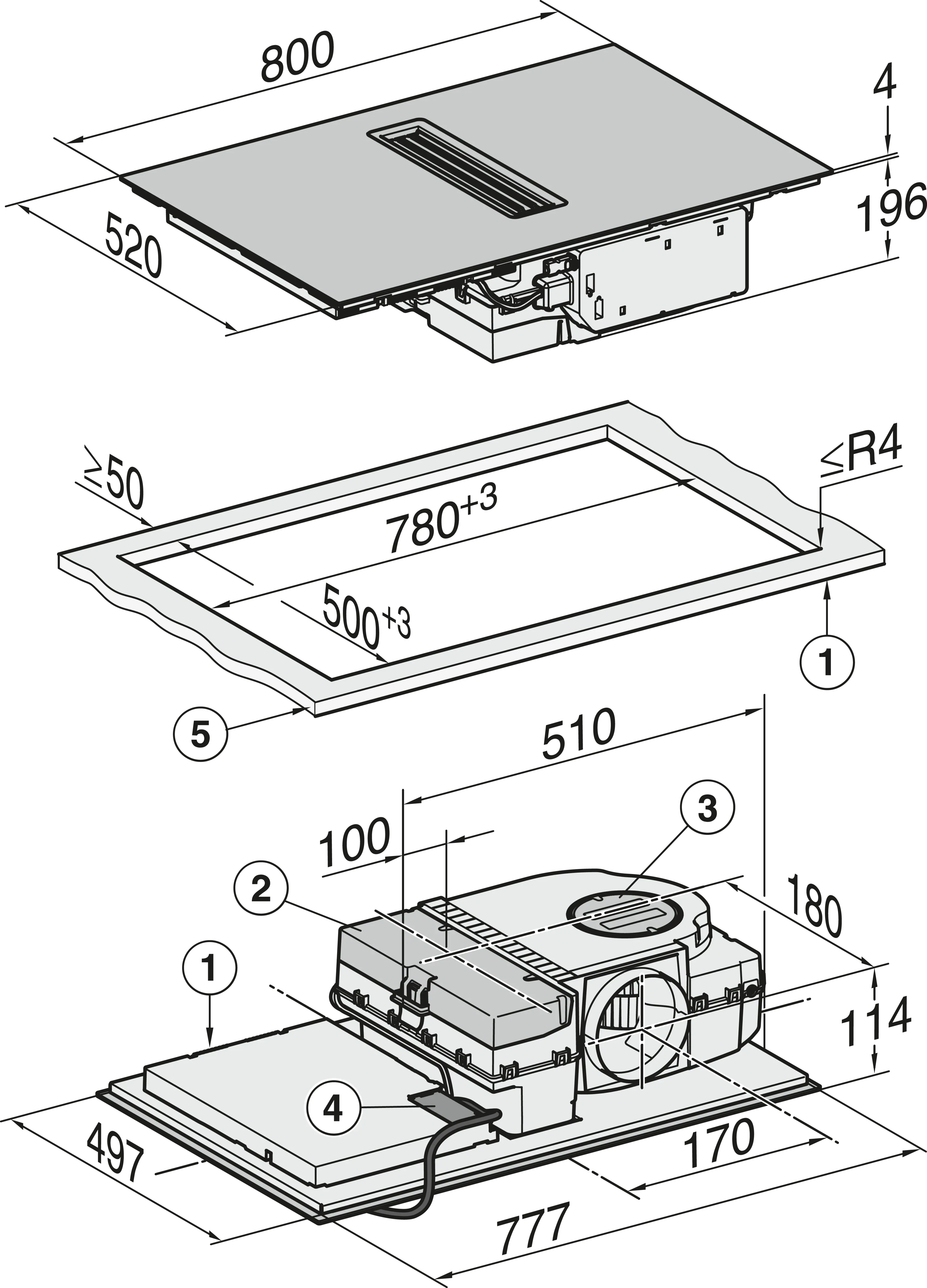 MIELE KMDA7473-1FLSILENCEBLACK MIELE KMDA7473-1FLSILENCEBLACK