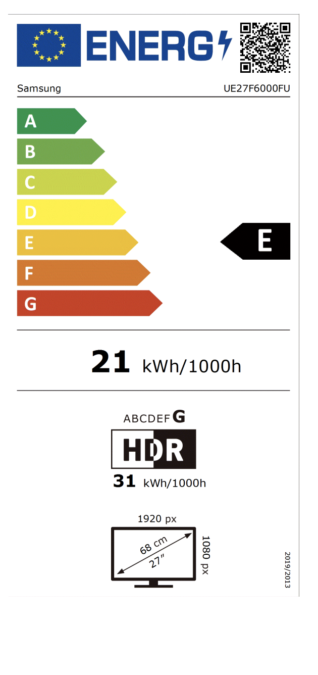 SAMSUNG UE27F6000FUXXN televisie Full HD - 27" SAMSUNG UE27F6000FUXXN televisie Full HD - 27"