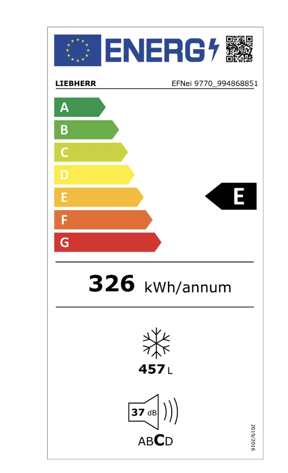 LIEBHERR MONOLITH EFNEI977020 inbouw vriezer - 213cm LIEBHERR MONOLITH EFNEI977020 inbouw vriezer - 213cm