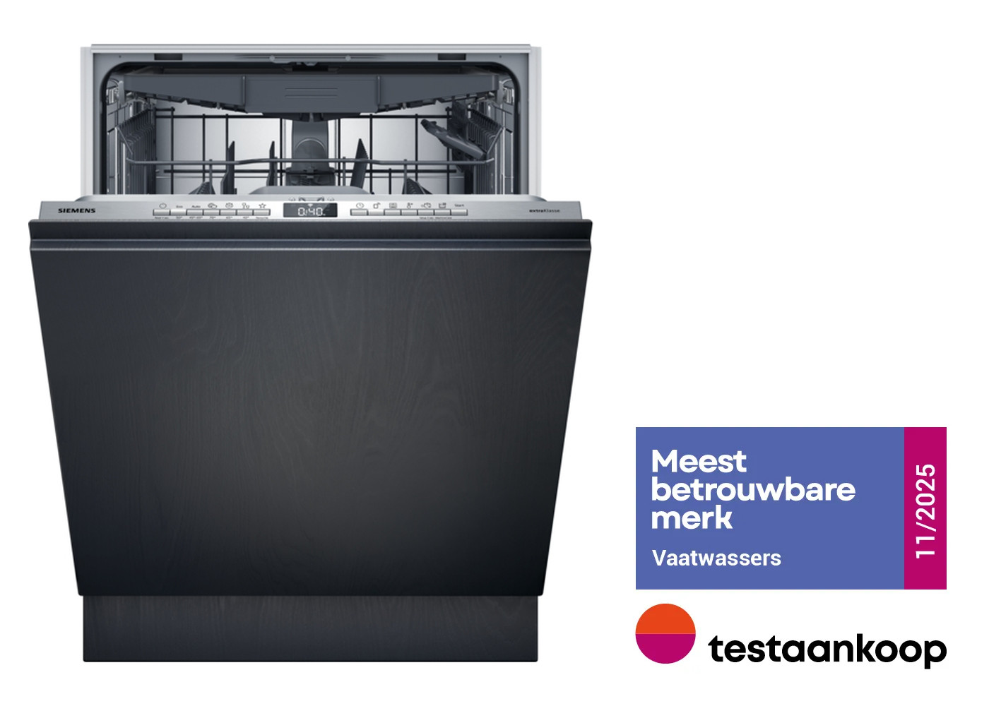 SIEMENS SN63EX05ME IQ300 vaatwasser volledig integreerbaar