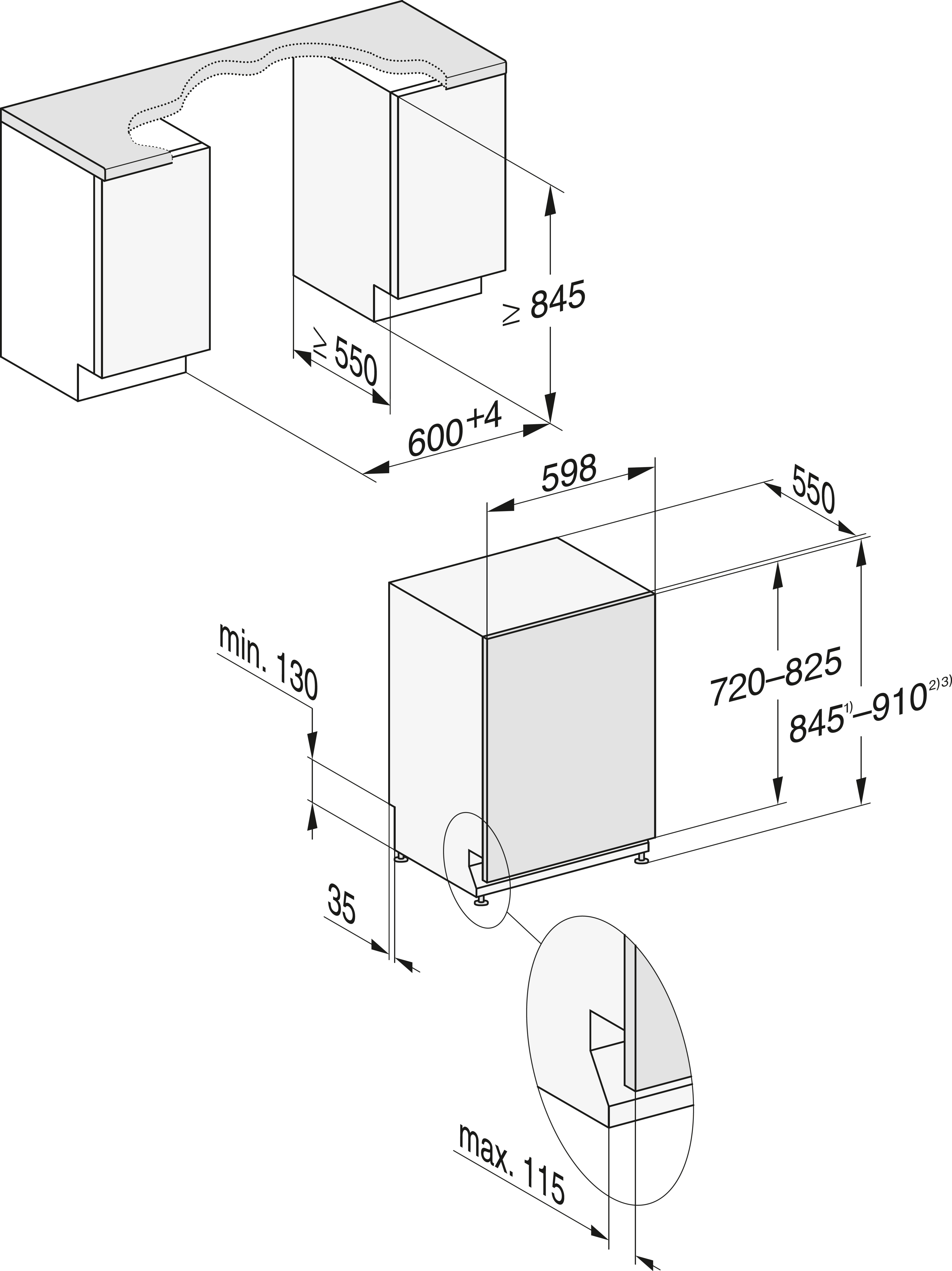 MIELE G7788SCVIXXLOS/CS vaatwasser volledig integreerbaar