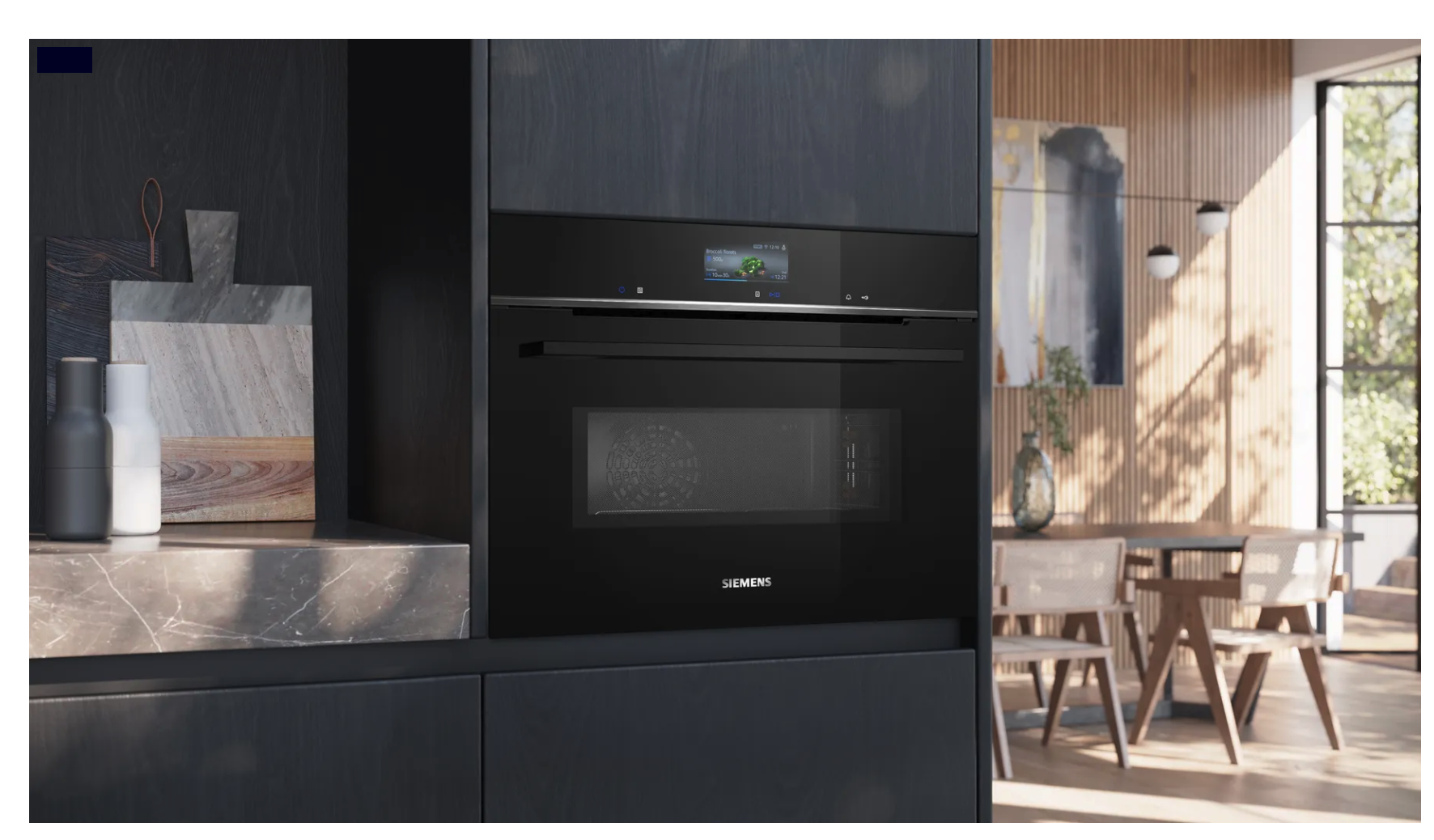 SIEMENS CM776G1B1 IQ700 multifunctionele oven met microgolfoven - 45cm