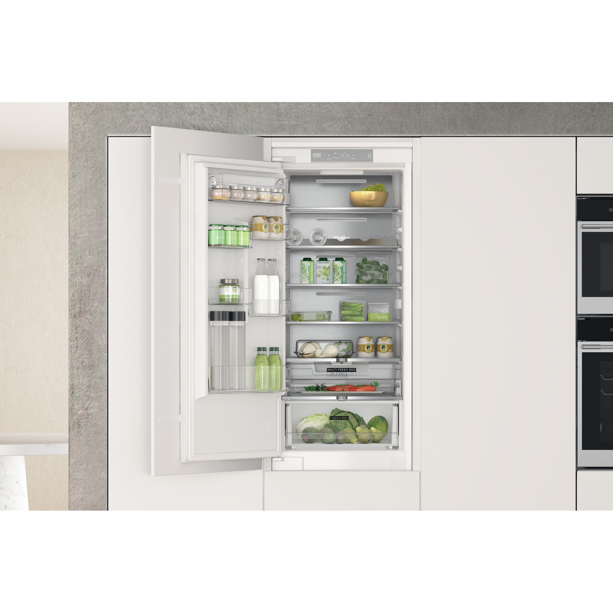 WHIRLPOOL WHC20T352 koel-/vriescombinatie - 194cm WHIRLPOOL WHC20T352 koel-/vriescombinatie - 194cm
