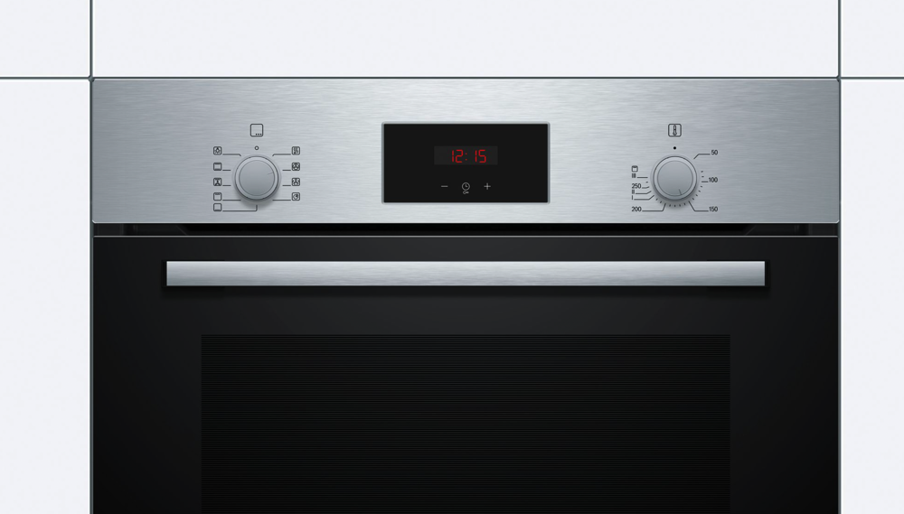 BOSCH HBF114BS1 SERIE 2 multifunctionele oven - 60cm BOSCH HBF114BS1 SERIE 2 multifunctionele oven - 60cm