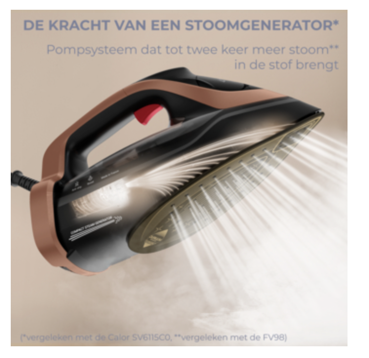 CALOR CAFV9E50C0 stoomstrijkijzer CALOR CAFV9E50C0 stoomstrijkijzer