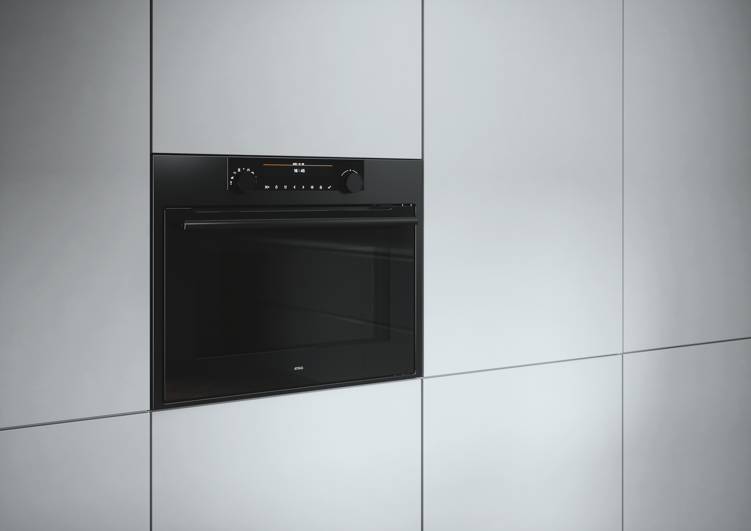 ATAG CX4695D multifunctionele oven met microgolfoven - 45cm