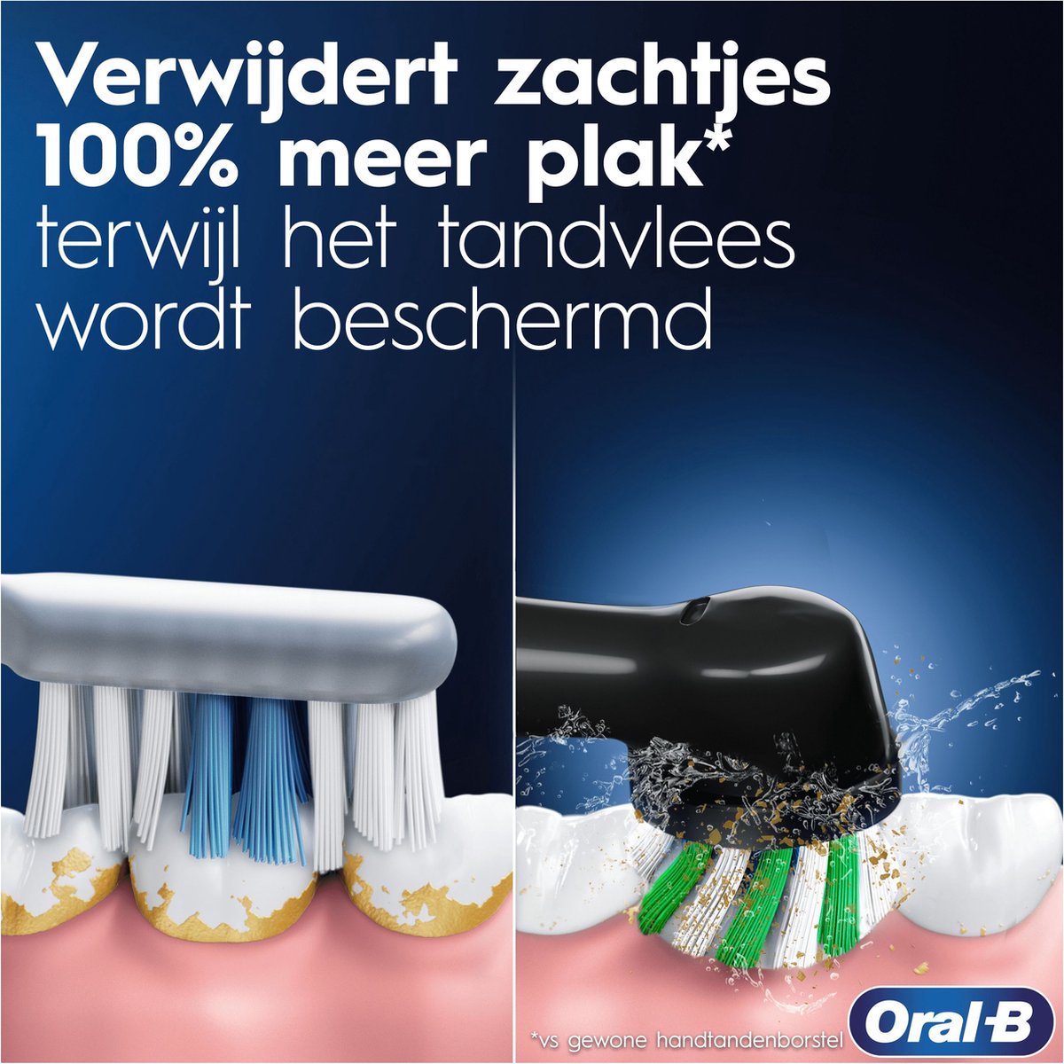 ORAL B OBPRO1DUO elektrische tandenborstel ORAL B OBPRO1DUO elektrische tandenborstel