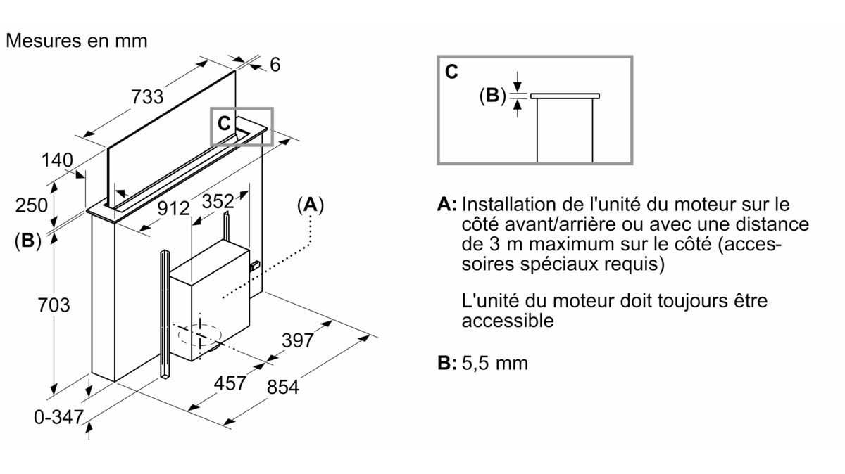 SIEMENS LD98WMM60 IQ700 werkbladdampkap - 90cm SIEMENS LD98WMM60 IQ700 werkbladdampkap - 90cm