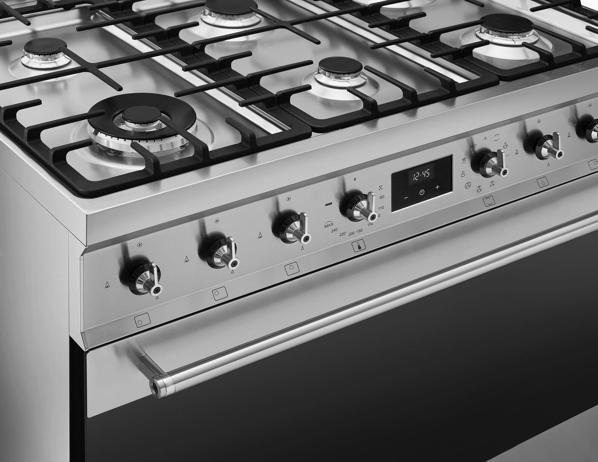 SMEG C9GMX2 fornuis met gaskookplaat - 90cm