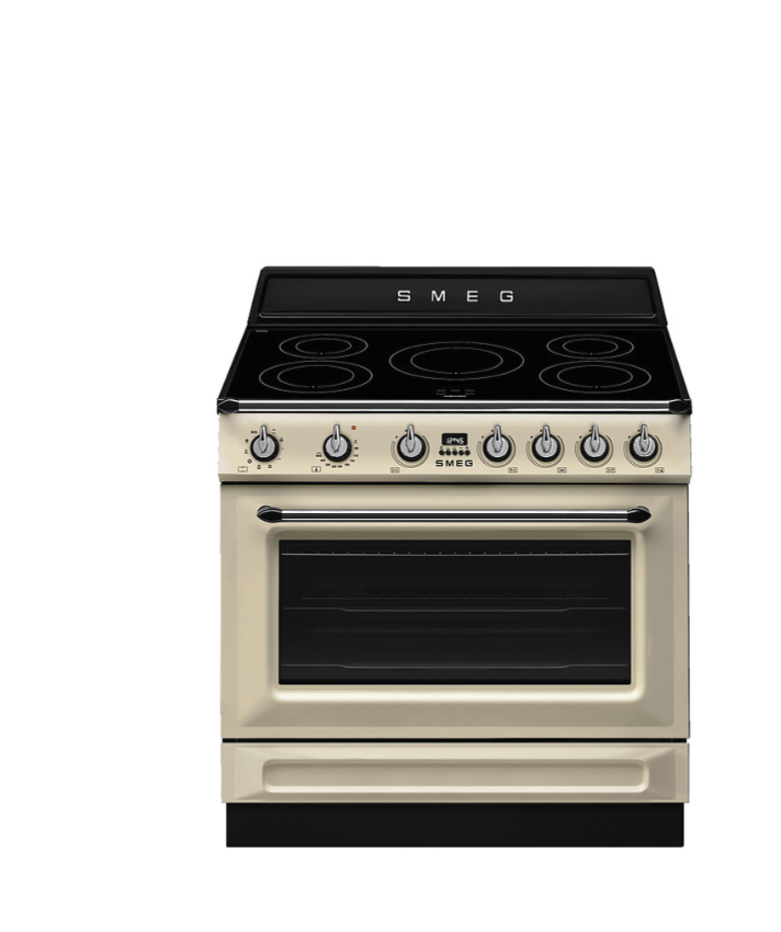 SMEG TR90IMP fornuis met inductie kookplaat - 90cm SMEG TR90IMP fornuis met inductie kookplaat - 90cm