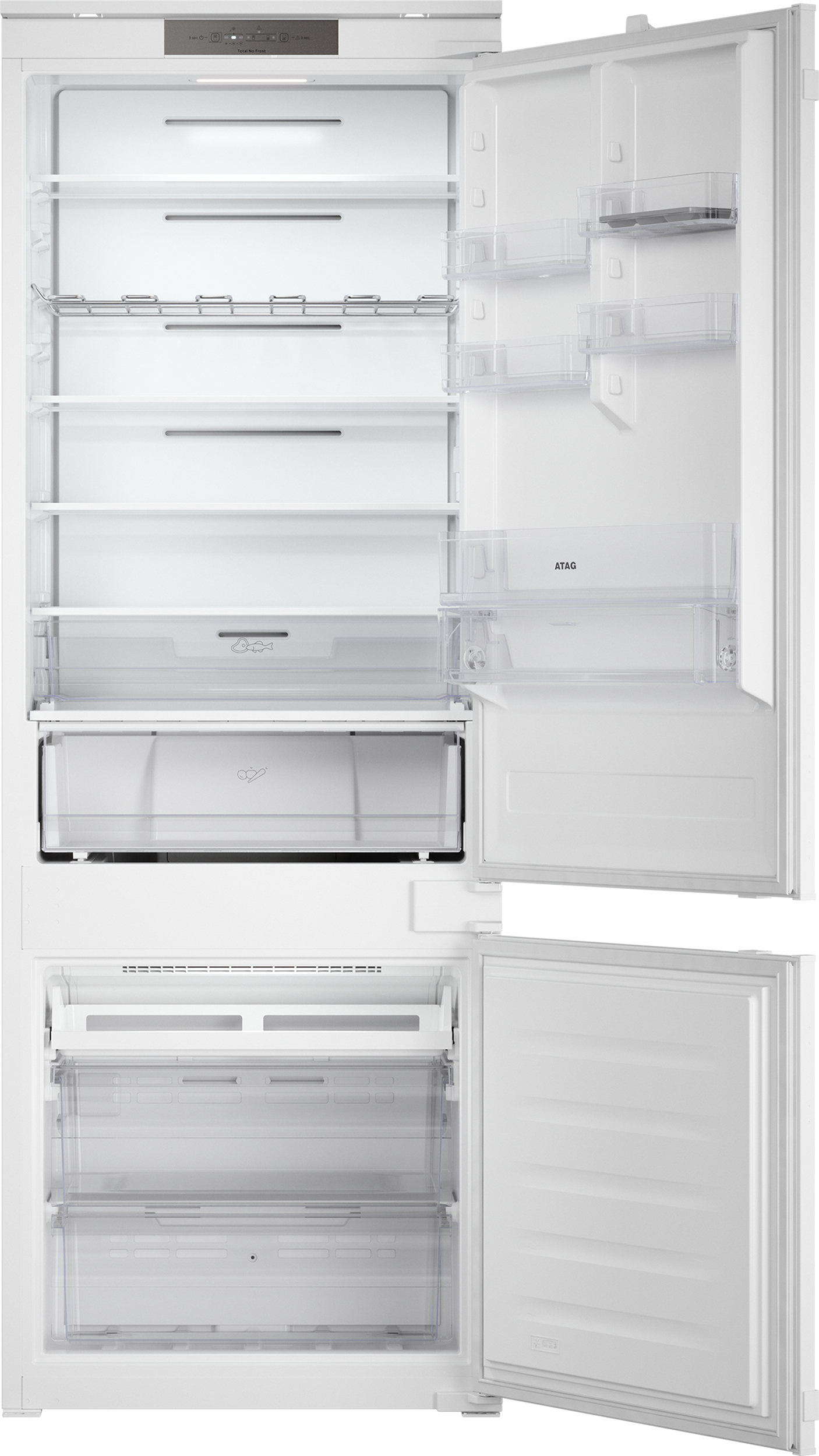 ATAG KS37194DNXL koel-/vriescombinatie - 194cm ATAG KS37194DNXL koel-/vriescombinatie - 194cm