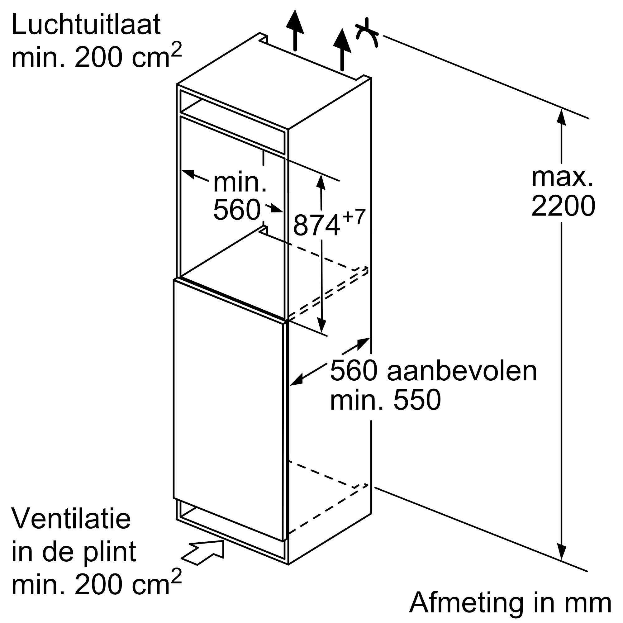 BOSCH KIR21EDD1 SERIE 6 koelkast zonder vriesvak - 88cm BOSCH KIR21EDD1 SERIE 6 koelkast zonder vriesvak - 88cm