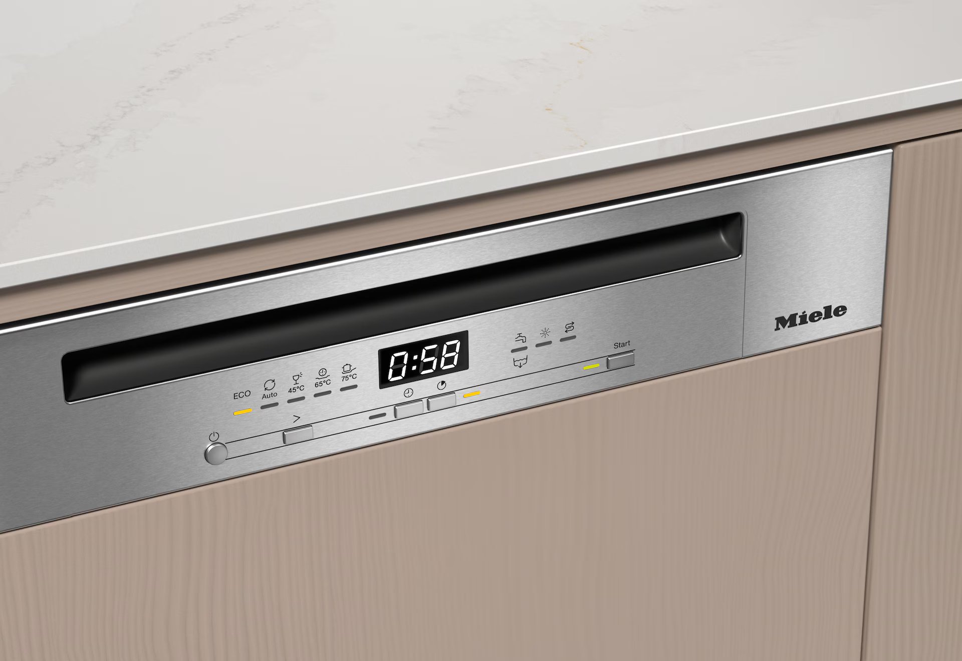 MIELE G5817SCIXXLACTIVEPLUSCS vaatwasser met bedieningspaneel