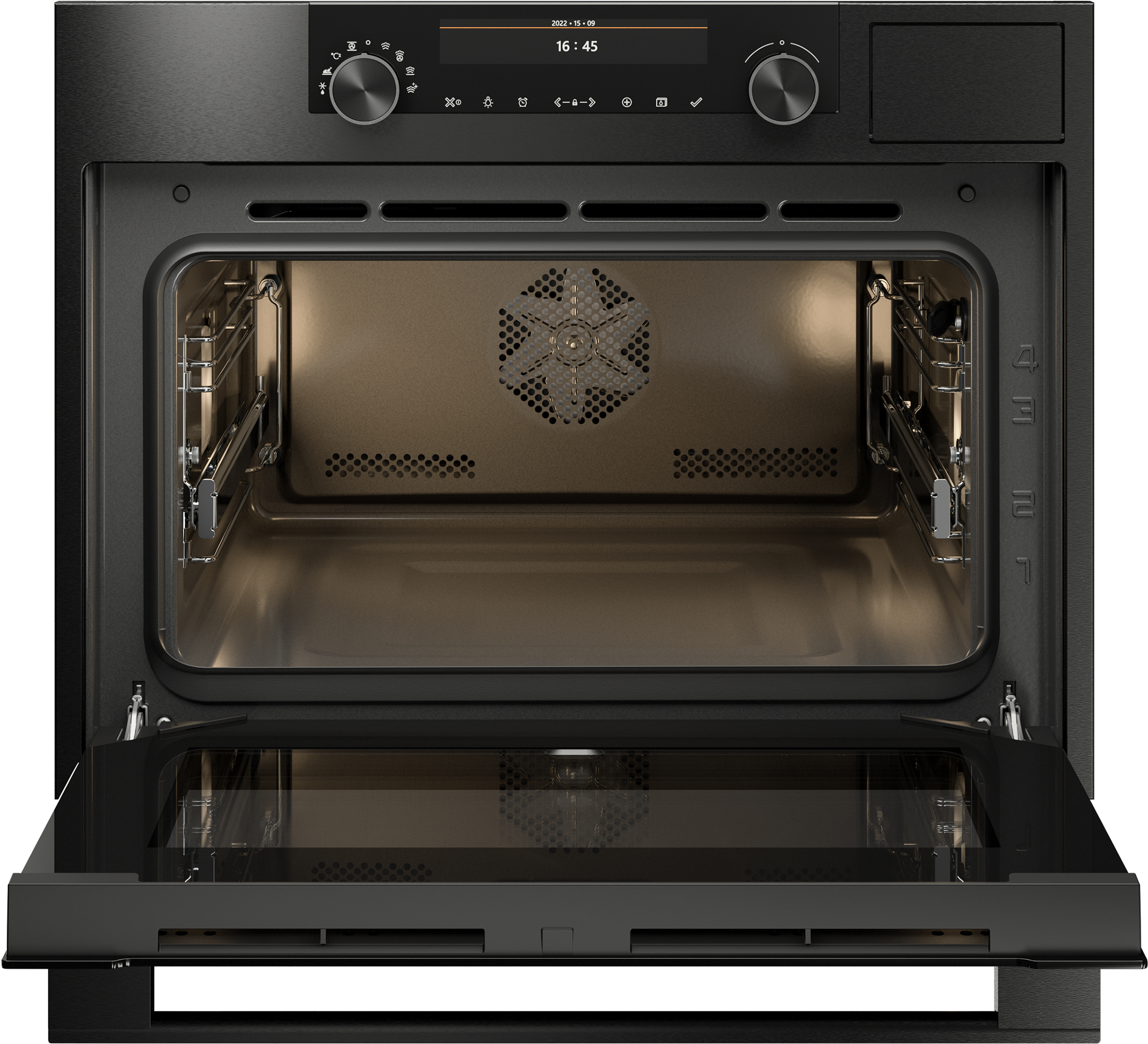 ATAG CS46121D multifunctionele oven met stoom - 45cm ATAG CS46121D multifunctionele oven met stoom - 45cm