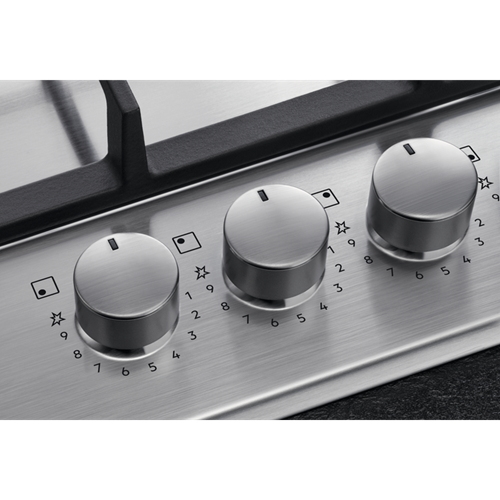 AEG HGB75520SM 6000 gaskookplaat - 75cm AEG HGB75520SM 6000 gaskookplaat - 75cm