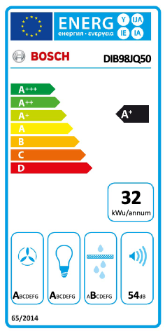 BOSCH DIB98JQ50 SERIE 6 eilanddampkap - 90cm BOSCH DIB98JQ50 SERIE 6 eilanddampkap - 90cm