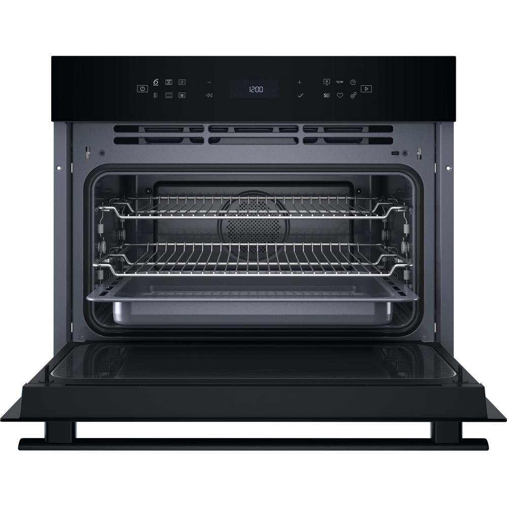 WHIRLPOOL WCW6O7HTB multifunctionele oven met microgolfoven - 45cm