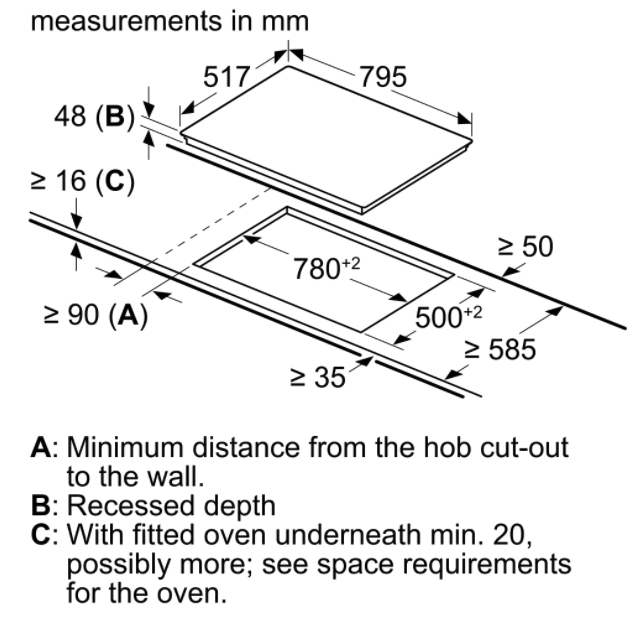 BOSCH PKC845FP1D SERIE 6 vitrokeramische kookplaat - 80cm BOSCH PKC845FP1D SERIE 6 vitrokeramische kookplaat - 80cm
